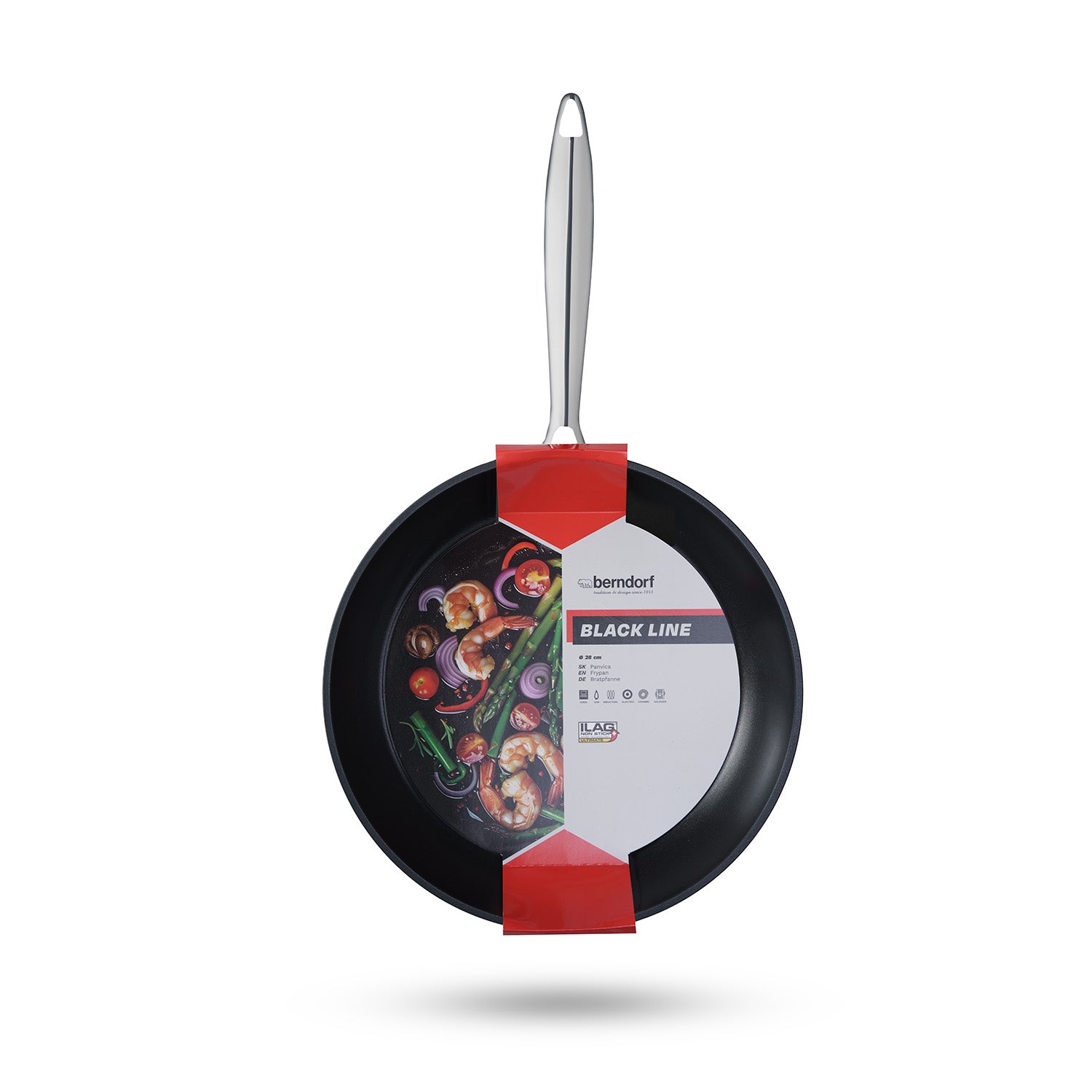 Tiganj Berndorf Black line duboki 24cm