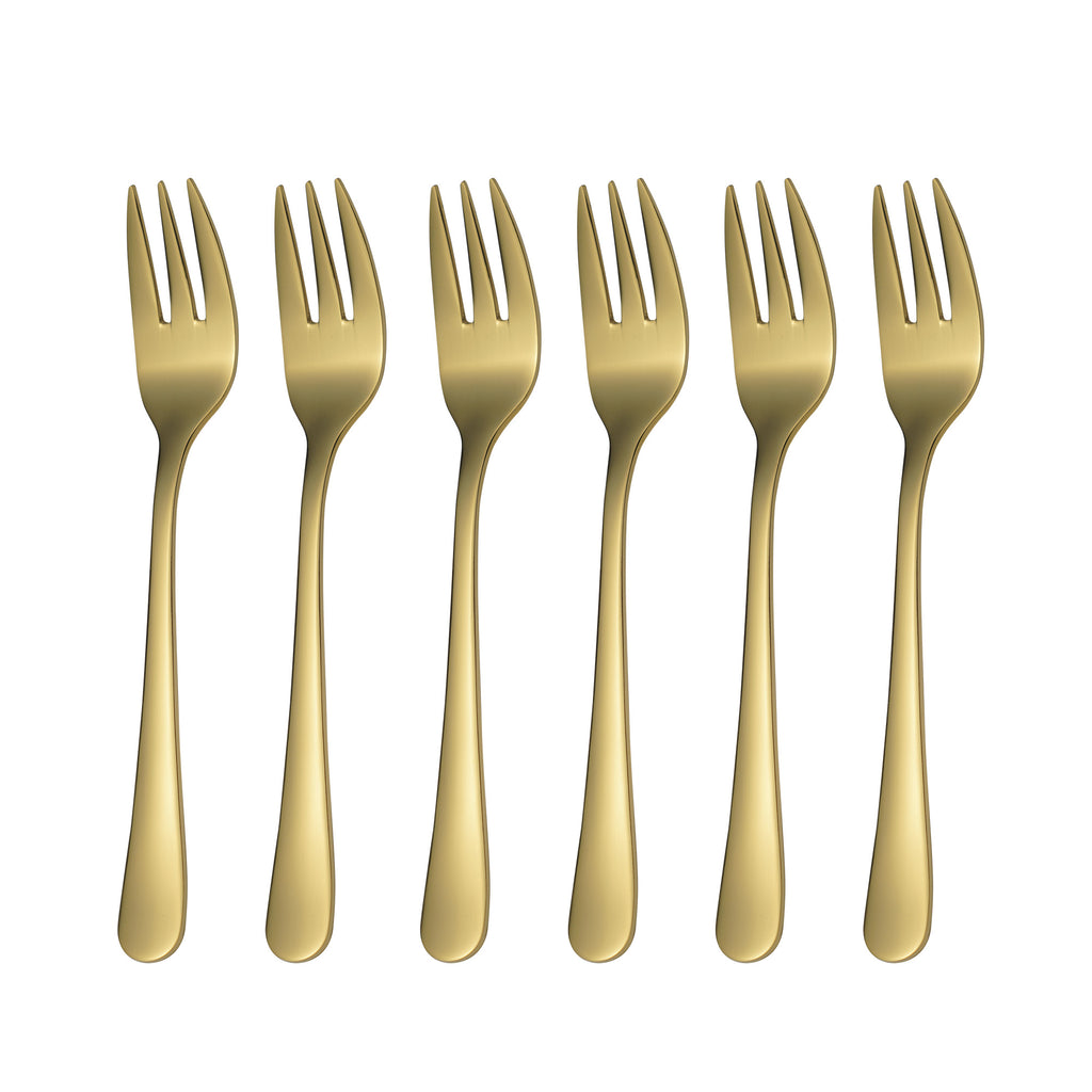 Escajg Hotel Gold viljuške za dezert 6/1